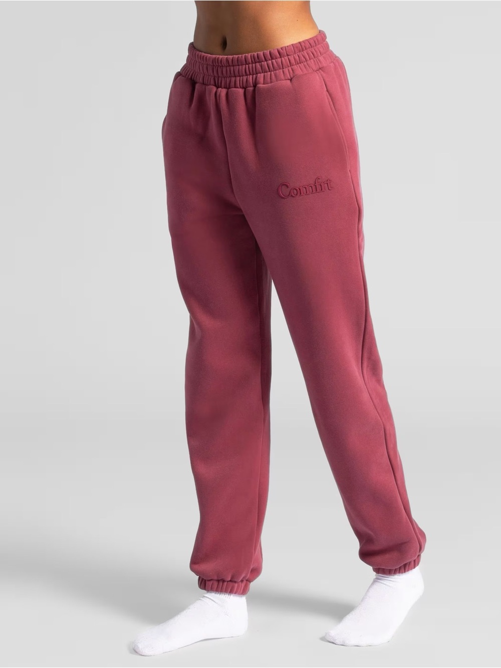 Comfit Women's Mauve Jogger Sweatpants